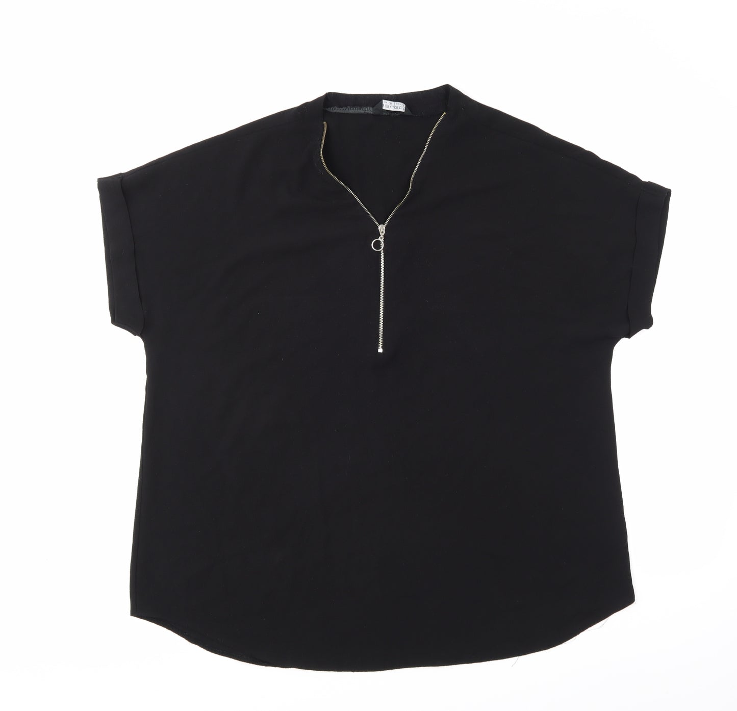 Select Womens Black   Basic Blouse Size 18