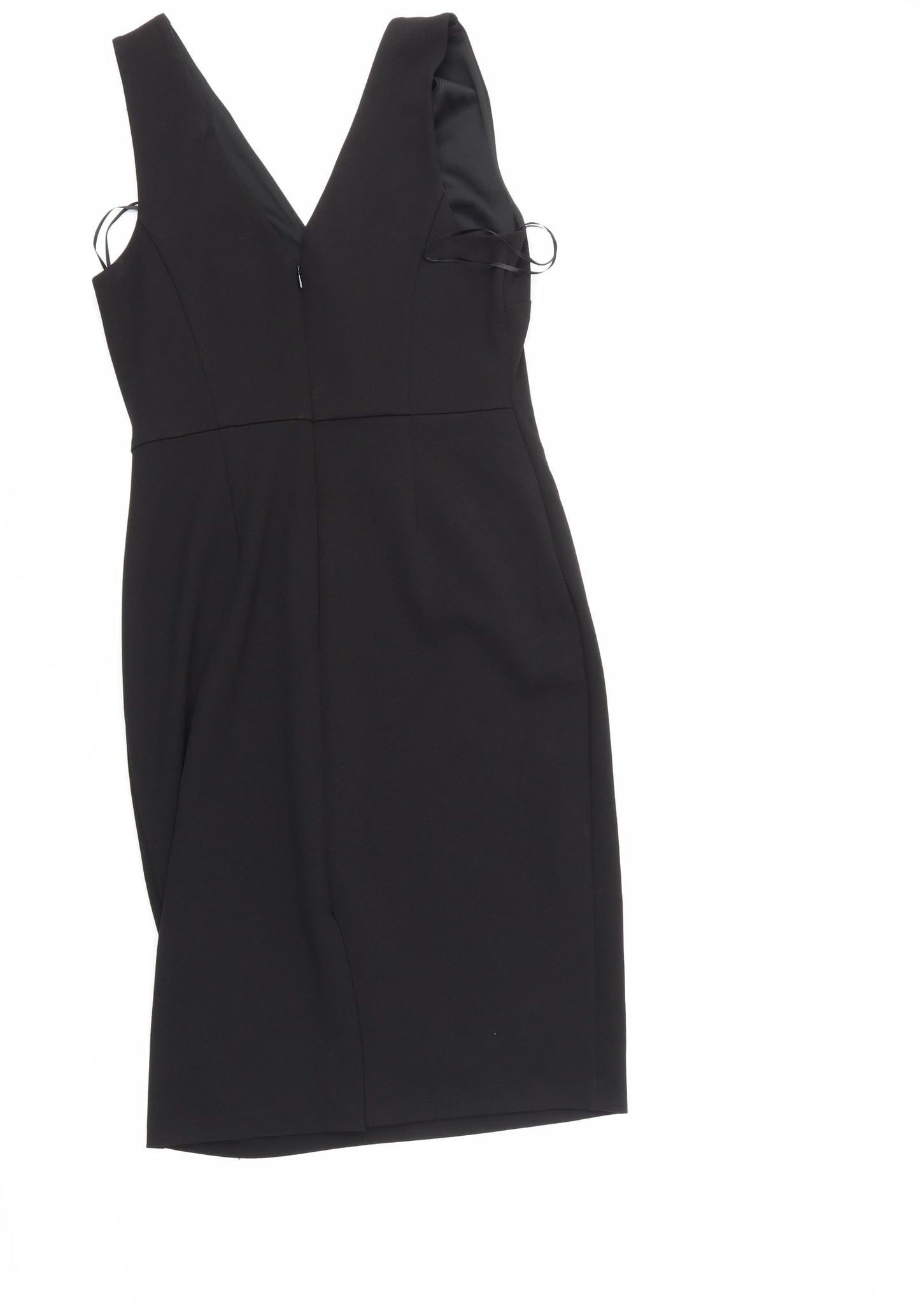 New Look Womens Black Floral  A-Line  Size 12