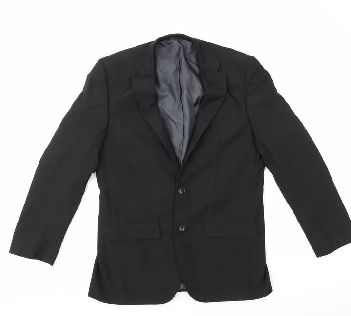 Greenwoods Mens Black   Jacket Suit Jacket