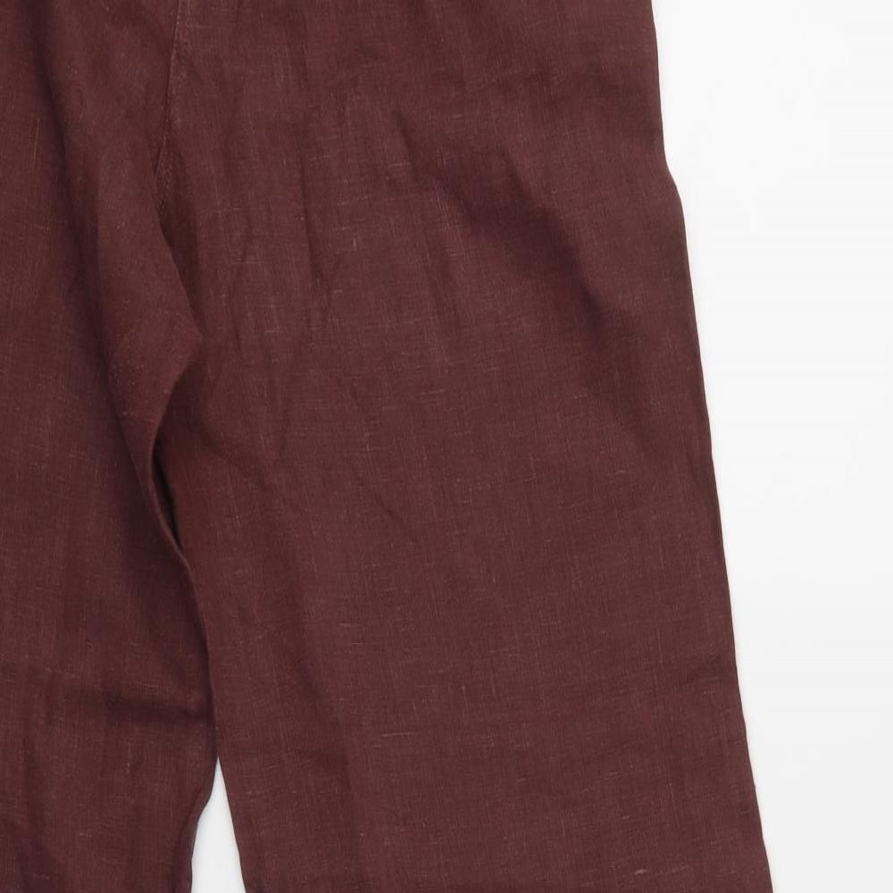 Kookai Womens Red   Trousers  Size 14 L29 in