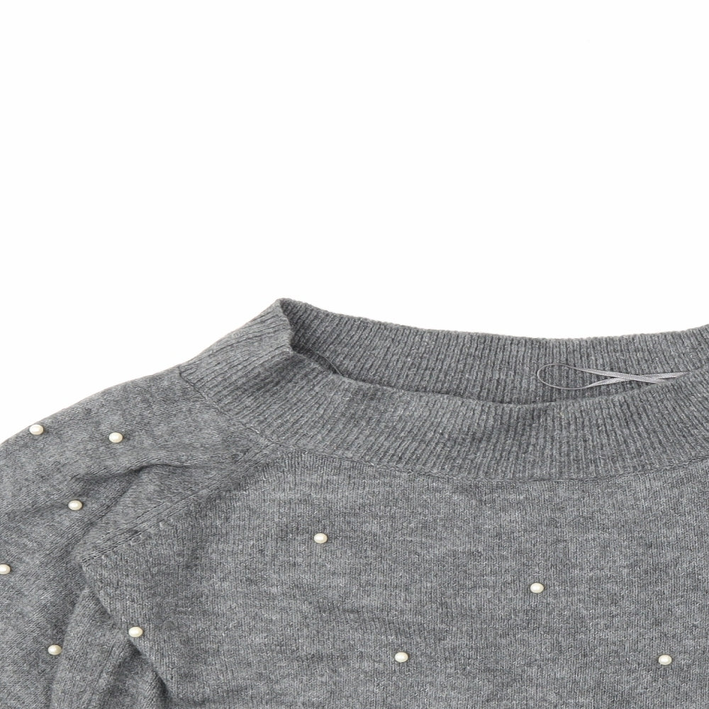 NEXT Womens Grey   Pullover Jumper Size 16