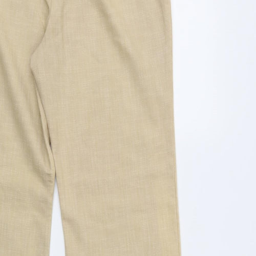 AMARANTO Womens Brown   Trousers  Size 14 L30 in