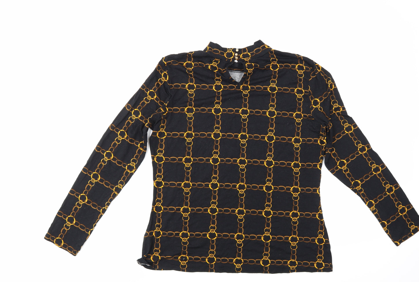 Dorothy Perkins Womens Multicoloured Geometric  Basic Blouse Size 18