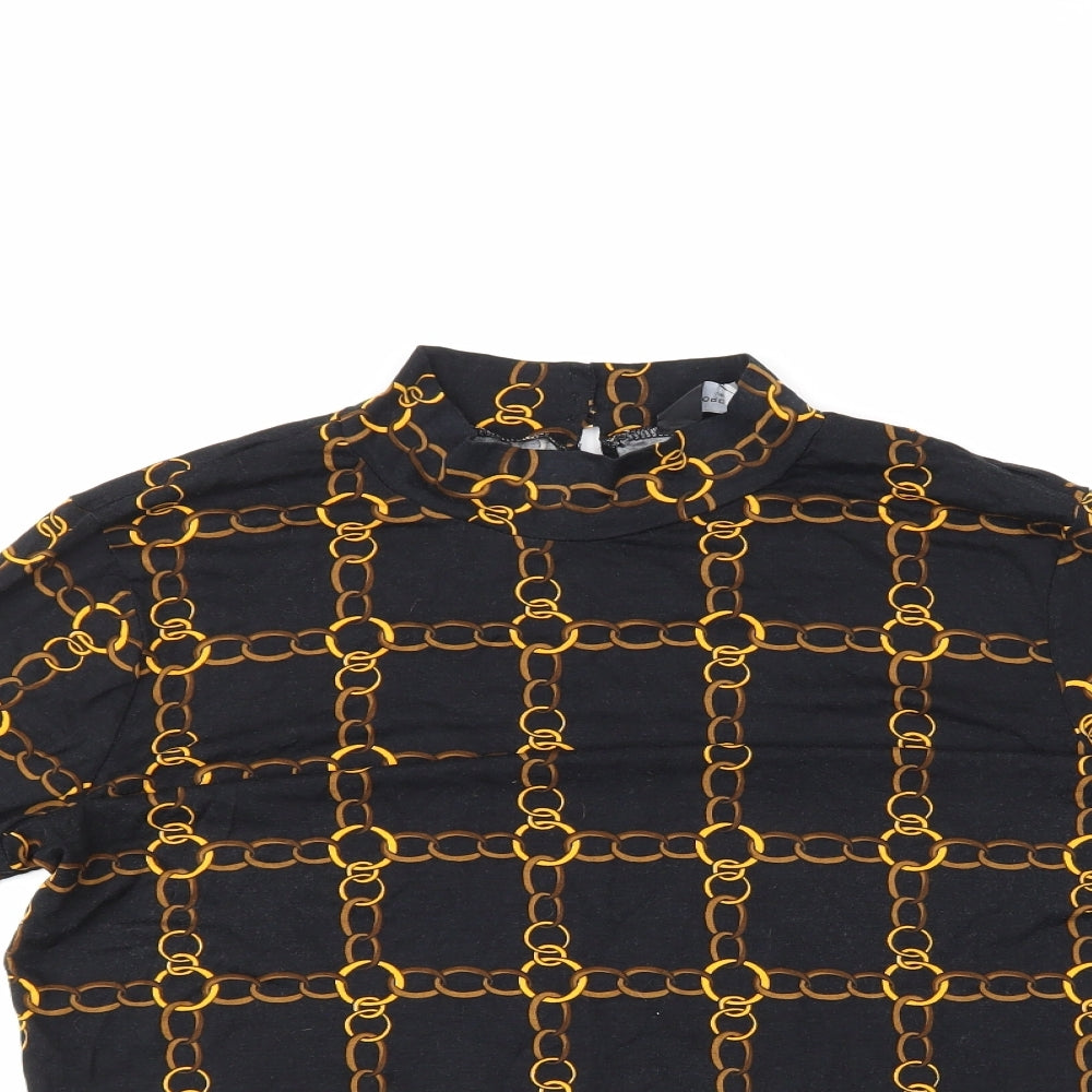 Dorothy Perkins Womens Multicoloured Geometric  Basic Blouse Size 18