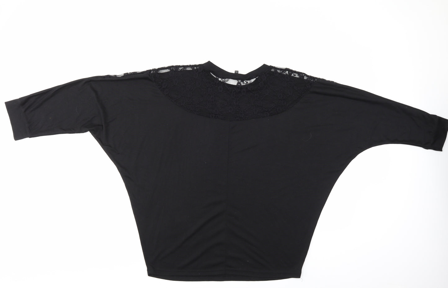 Sassy Womens Black   Basic Blouse Size 2XL