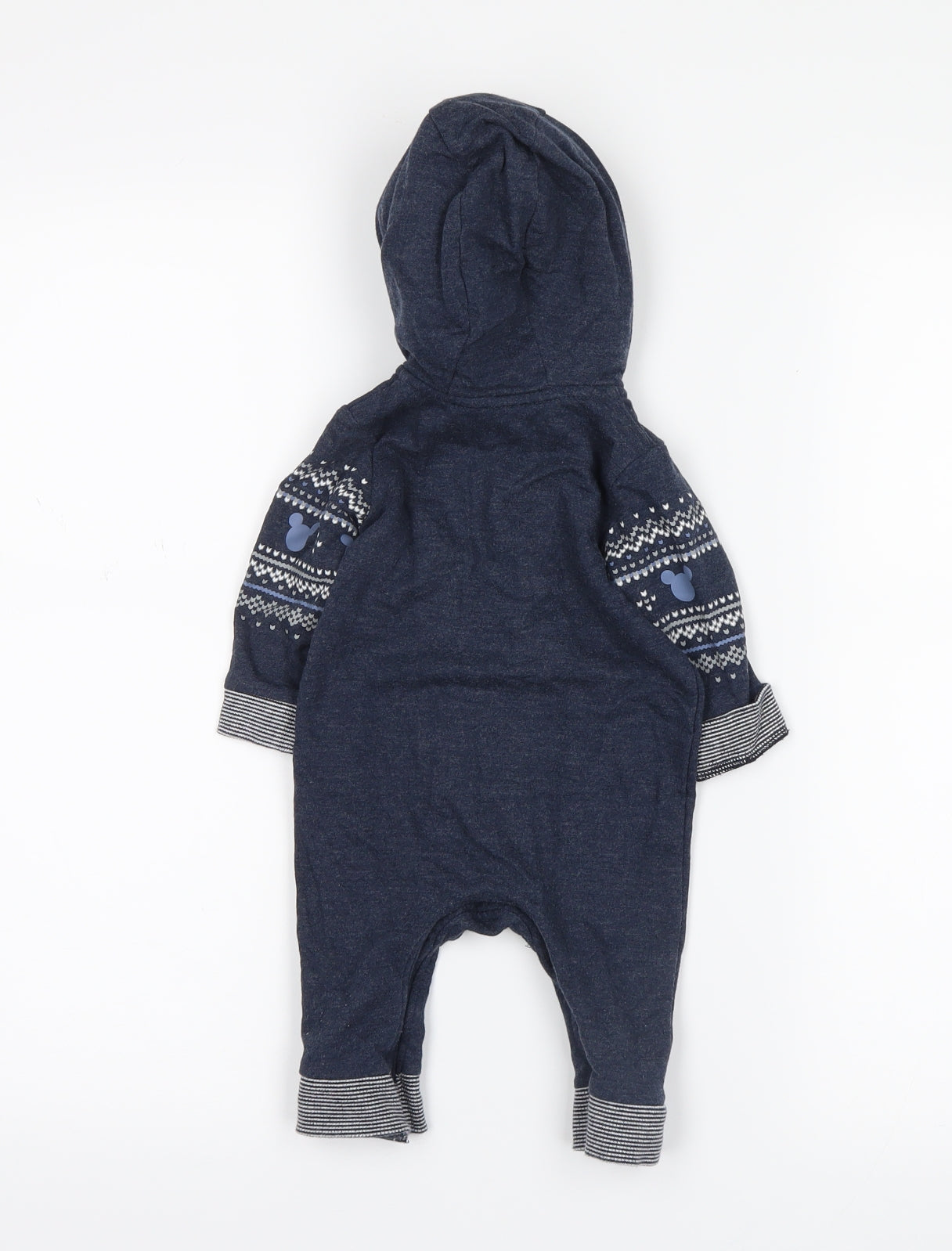 George  Blue Polka Dot  Babygrow One-Piece Size 3-6 Months