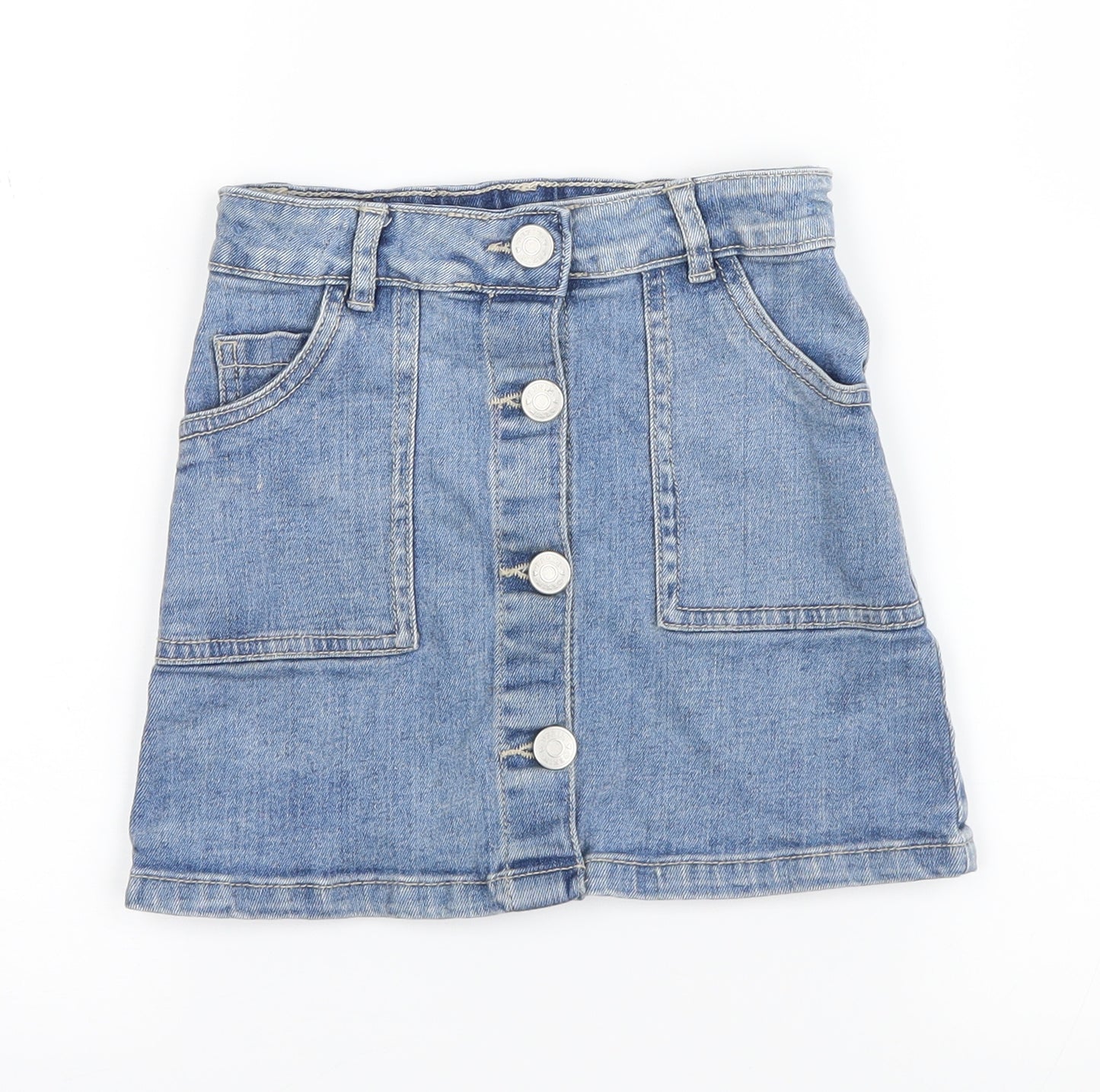 Ty Girls Blue  Denim Mini Skirt Size 5 Years
