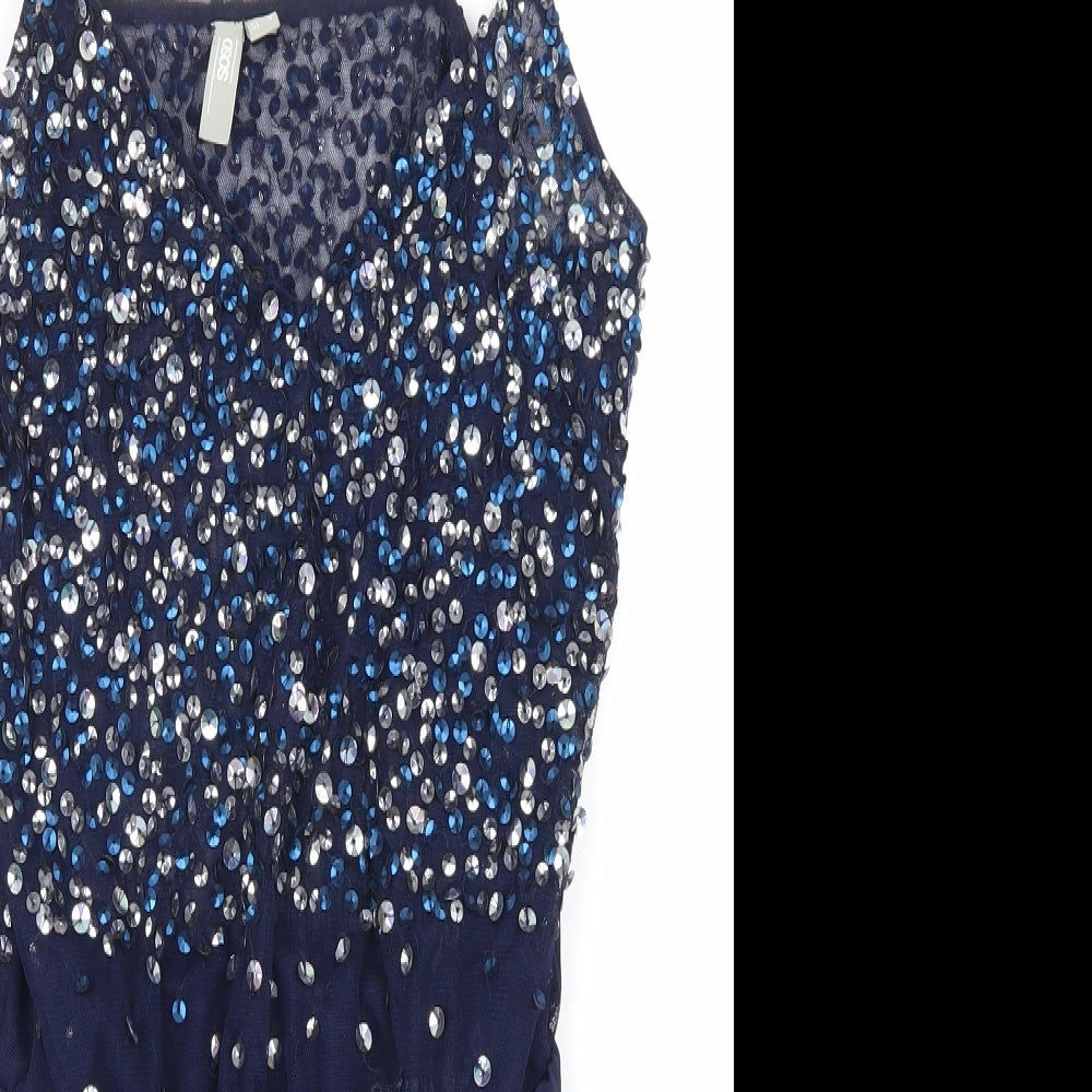 ASOS Womens Blue   Camisole Blouse Size 10