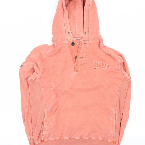 emilio adani Mens Pink   Pullover Hoodie Size XL
