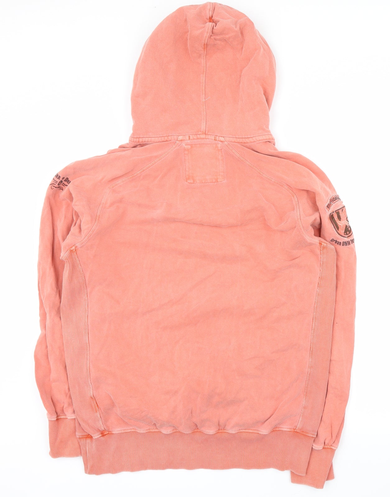 emilio adani Mens Pink   Pullover Hoodie Size XL