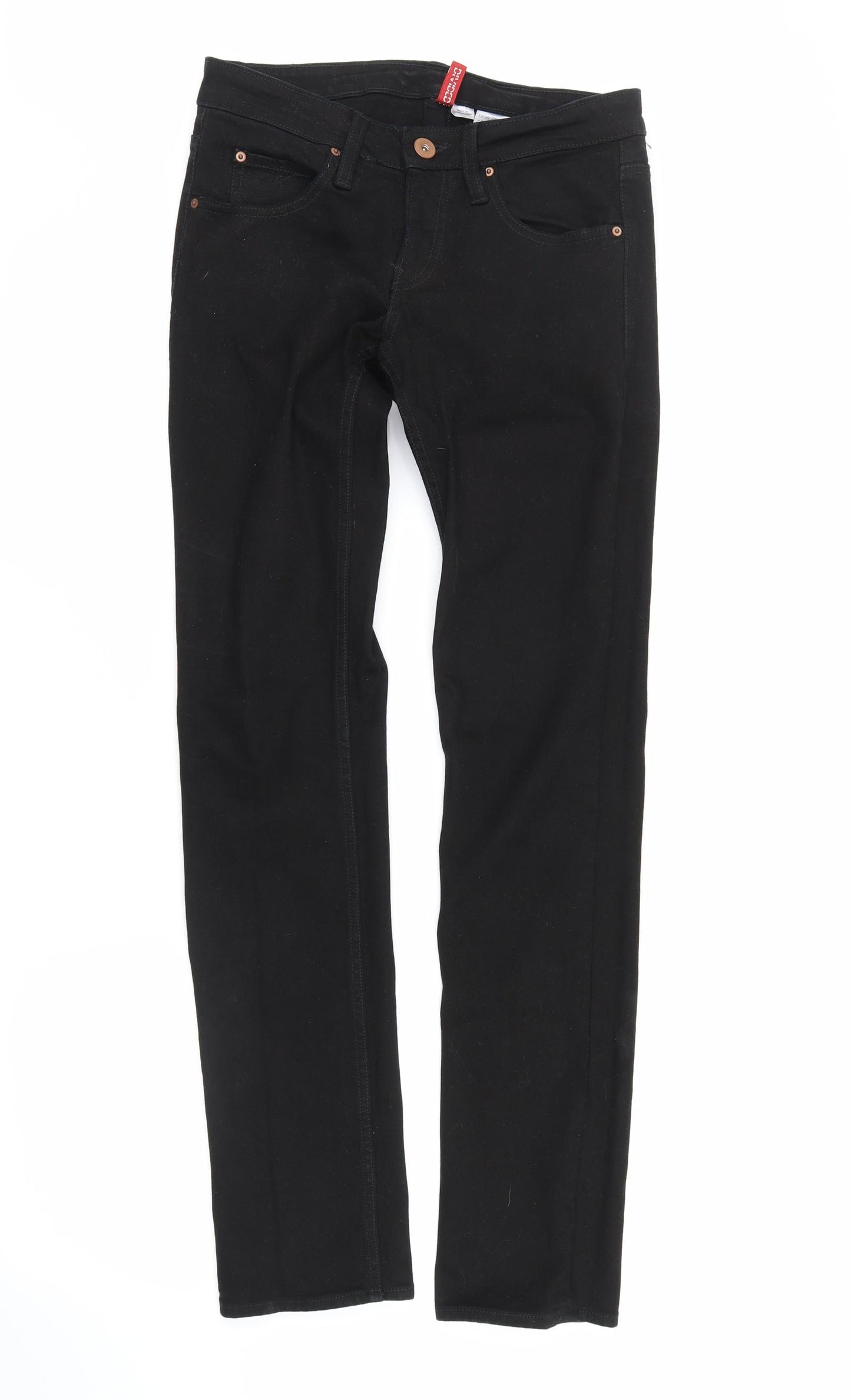 H&M Mens Black  Denim Skinny Jeans Size 36