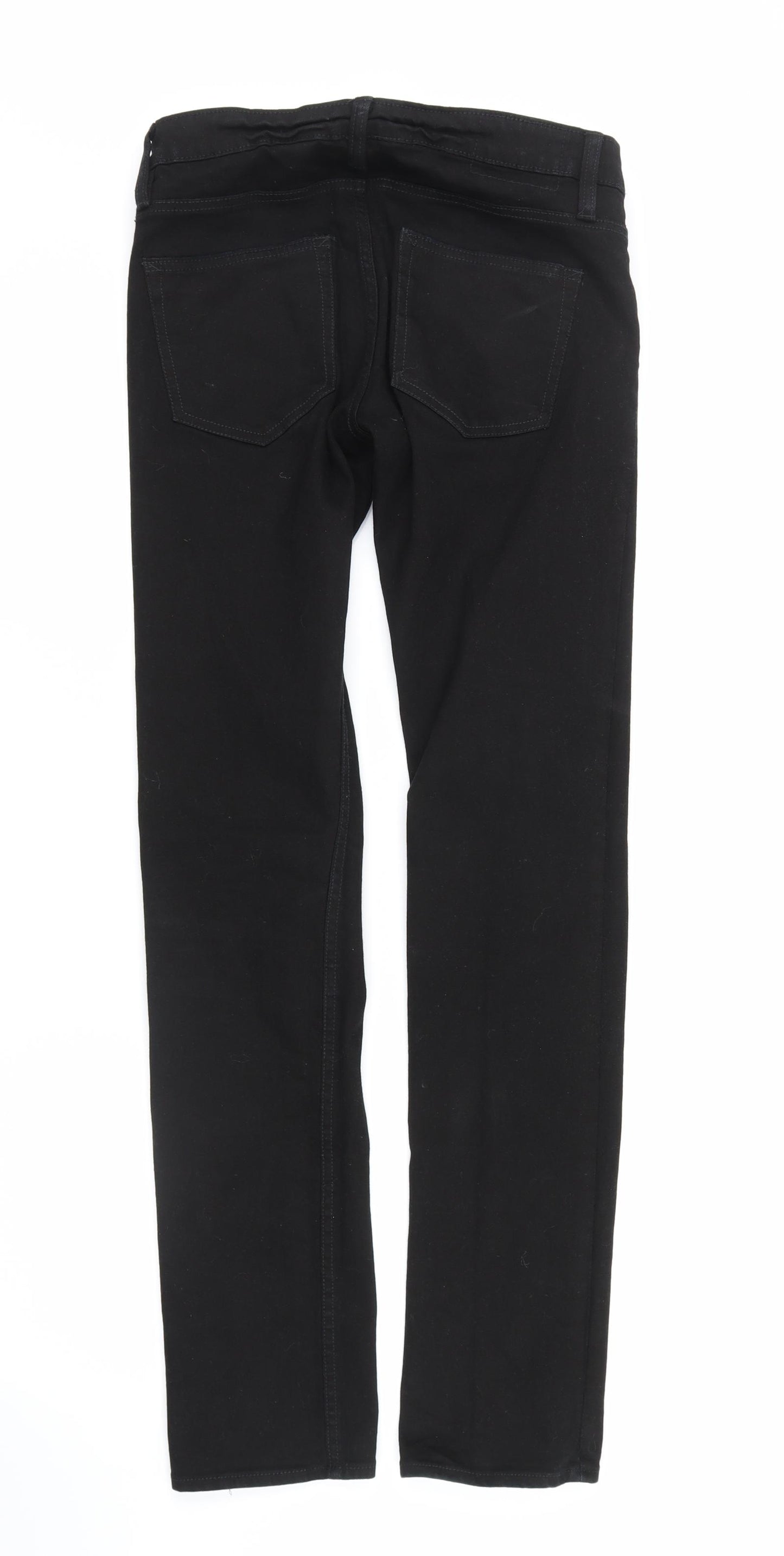 H&M Mens Black  Denim Skinny Jeans Size 36