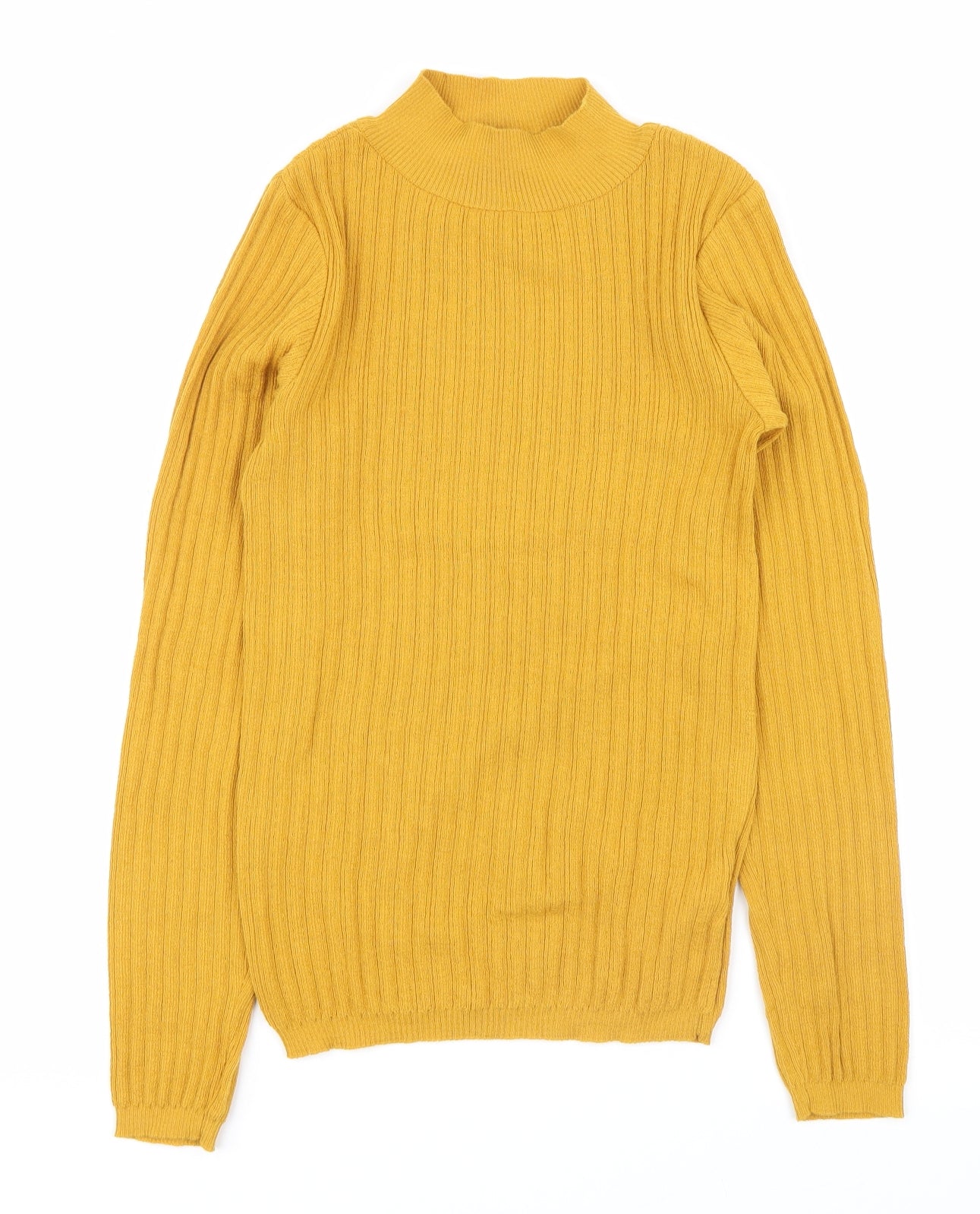 Primark Womens Yellow   Pullover Jumper Size XS