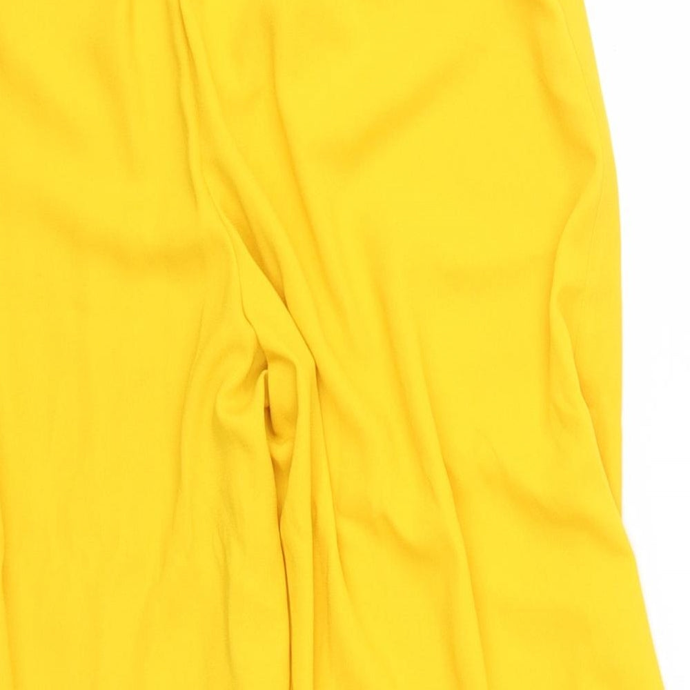 Atmosphere Womens Yellow   Cropped Trousers Size 10