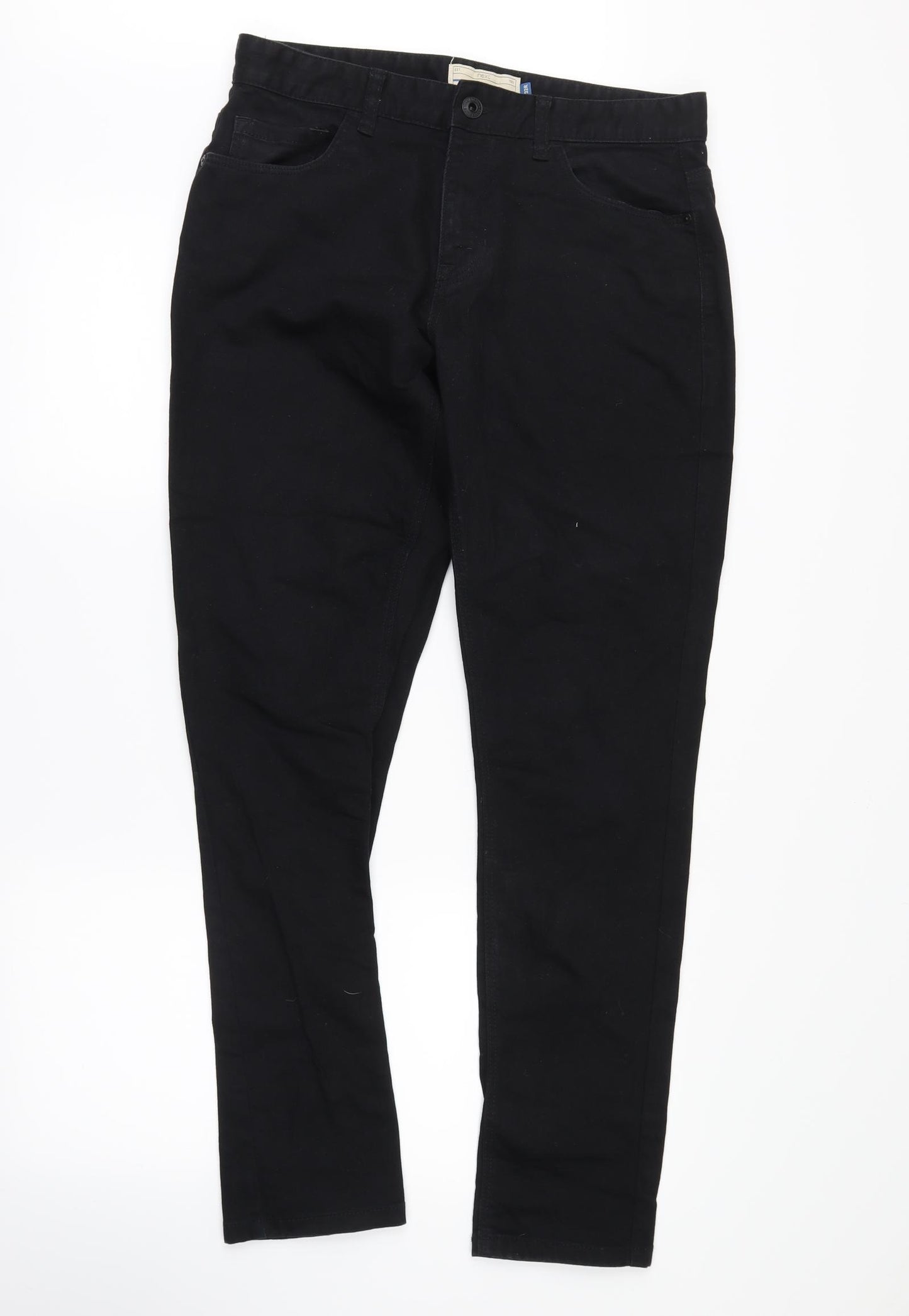 NEXT Mens Black   Skinny Jeans Size 32 in