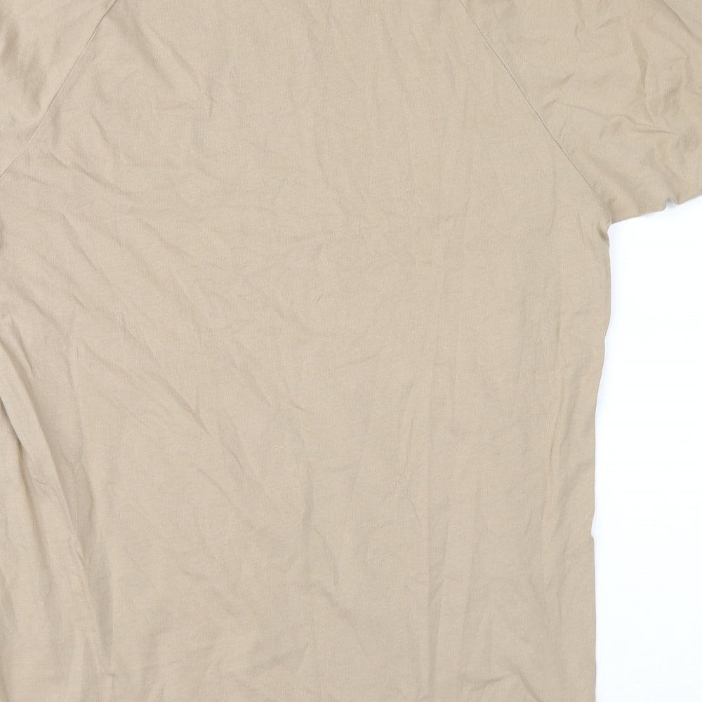 adidas Mens Brown    T-Shirt Size XL