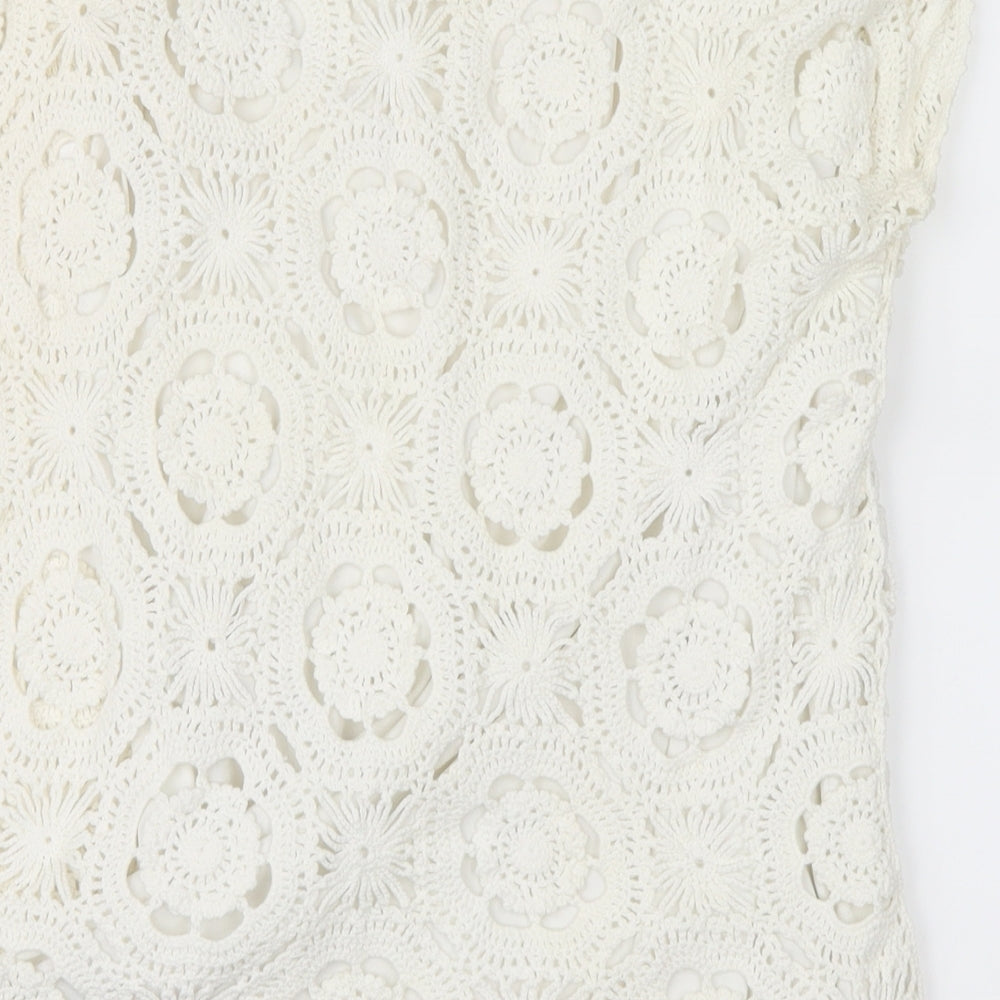 George Womens White   Basic Blouse Size 16