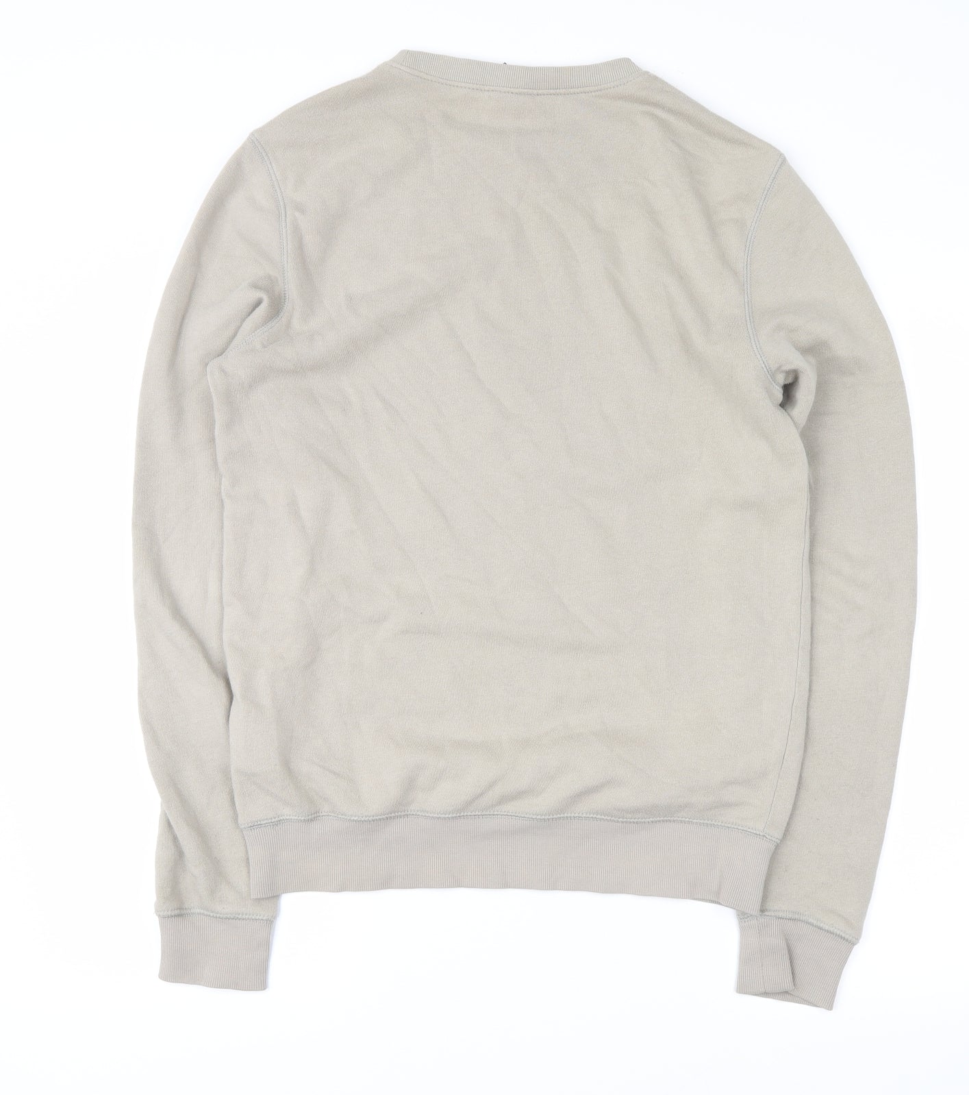 H&M Womens Beige   Pullover Sweatshirt Size XS