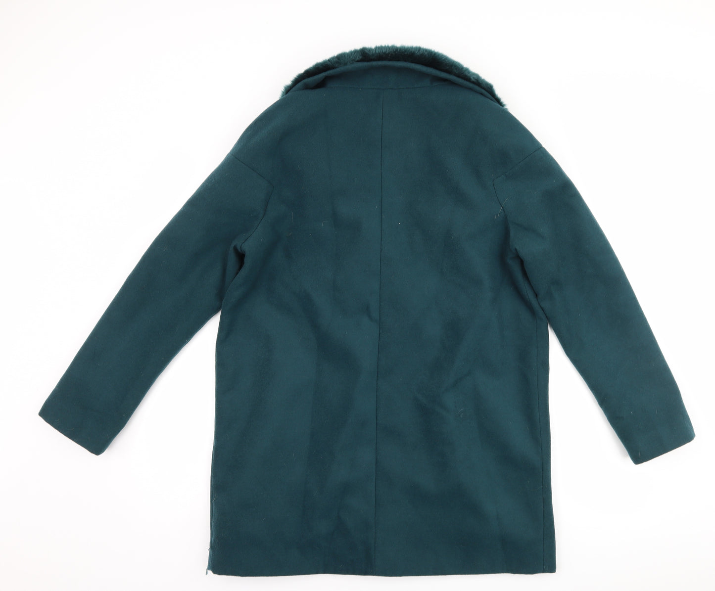 Atmosphere Womens Blue   Overcoat Coat Size M