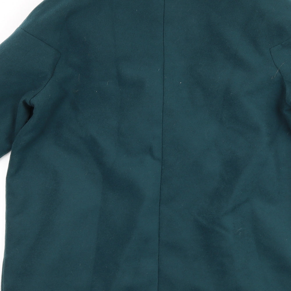 Atmosphere Womens Blue   Overcoat Coat Size M