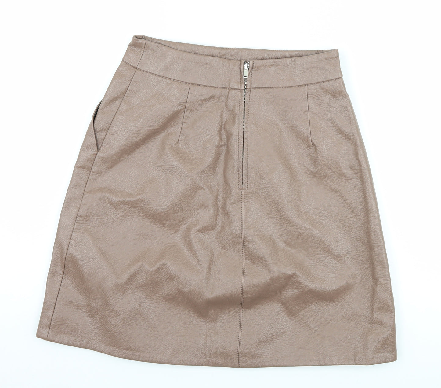 Warehouse Womens Brown   A-Line Skirt Size 8