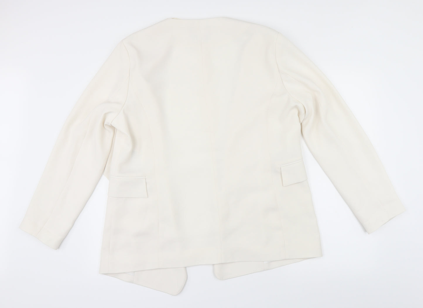 Phase Eight Womens White   Jacket Blazer Size 18