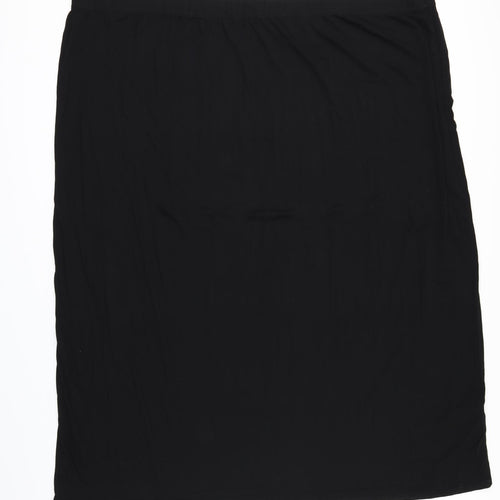 Yours Womens Black   Maxi Skirt Size 34