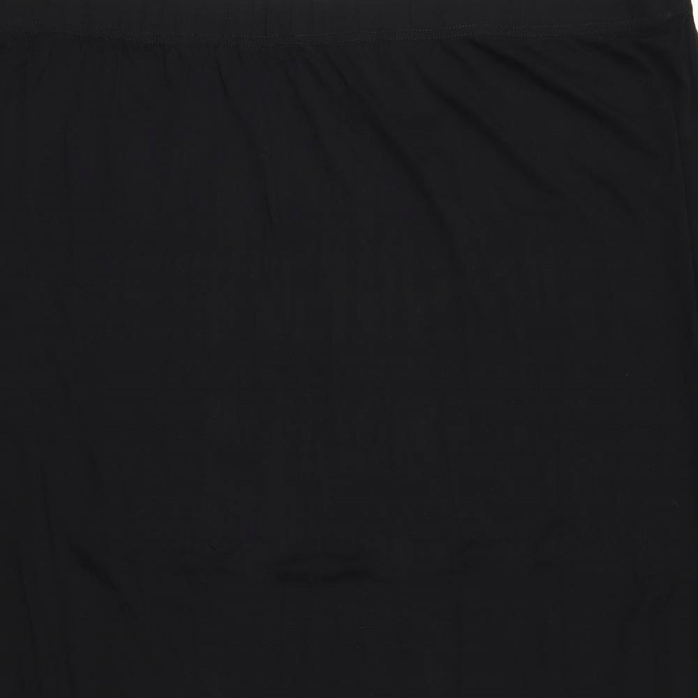 Yours Womens Black   Maxi Skirt Size 34