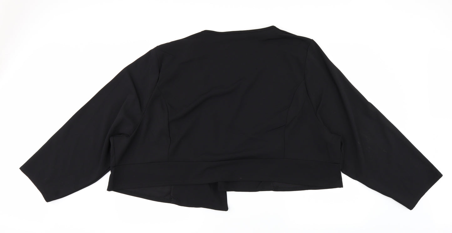 Yours Womens Black   Jacket  Size 34