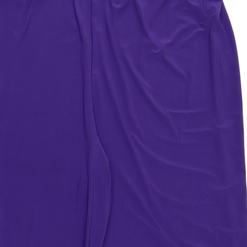 Essentials Womens Purple   Trousers  Size 30 L25 in