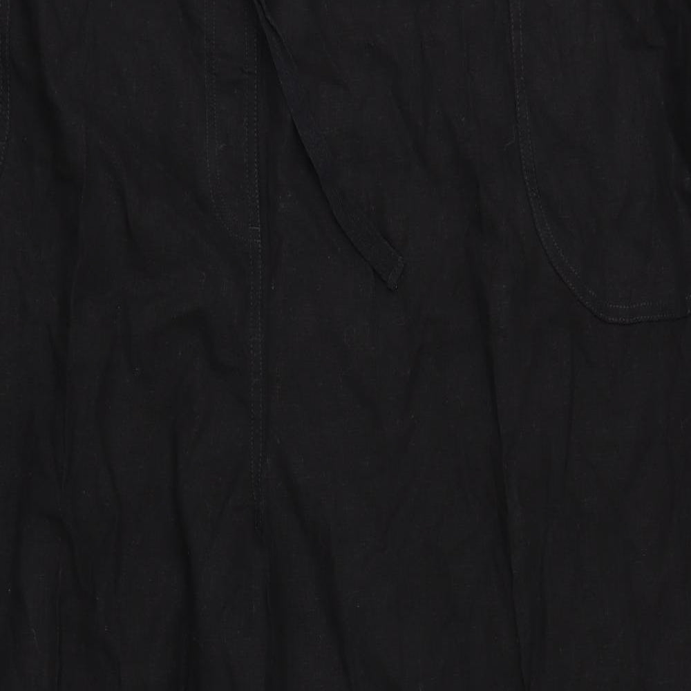 Yours Womens Black   Trousers  Size 34 L30 in