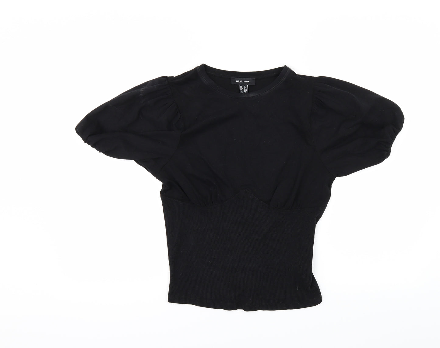 New Look Womens Black   Basic T-Shirt Size 12