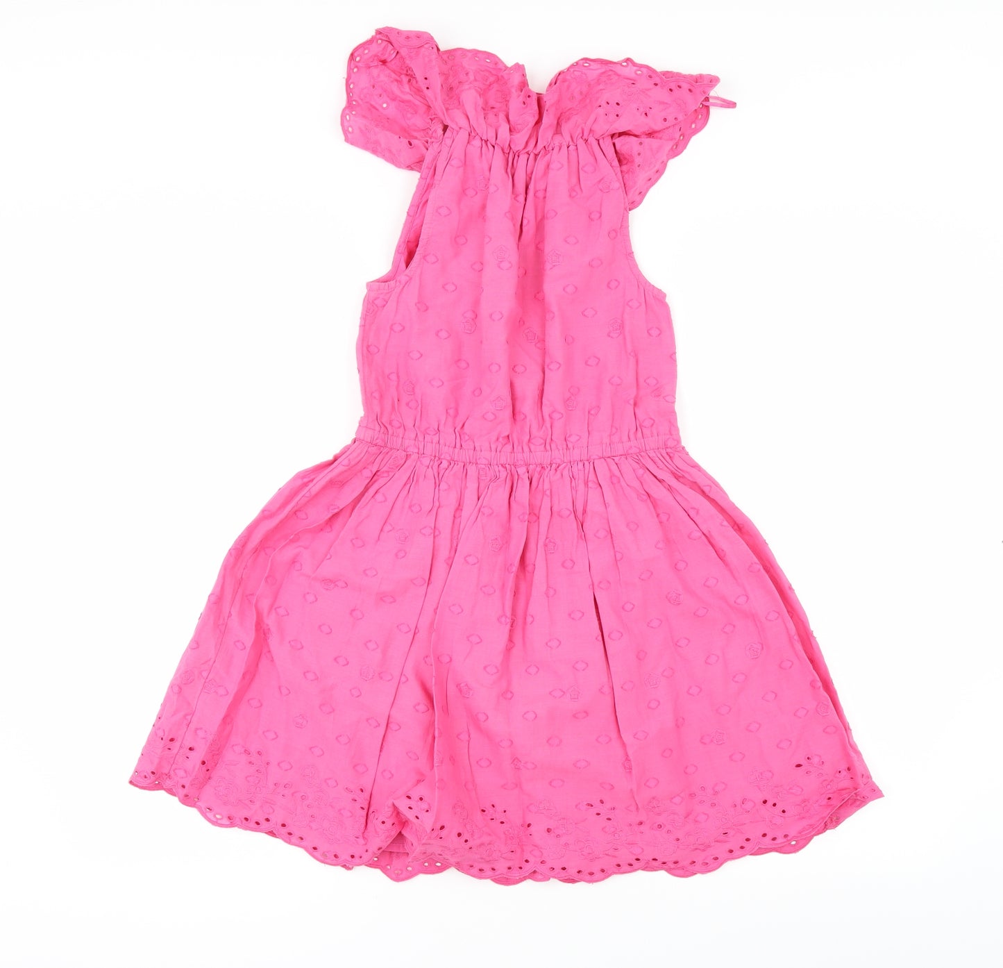 George Girls Pink Polka Dot  A-Line  Size 8-9 Years