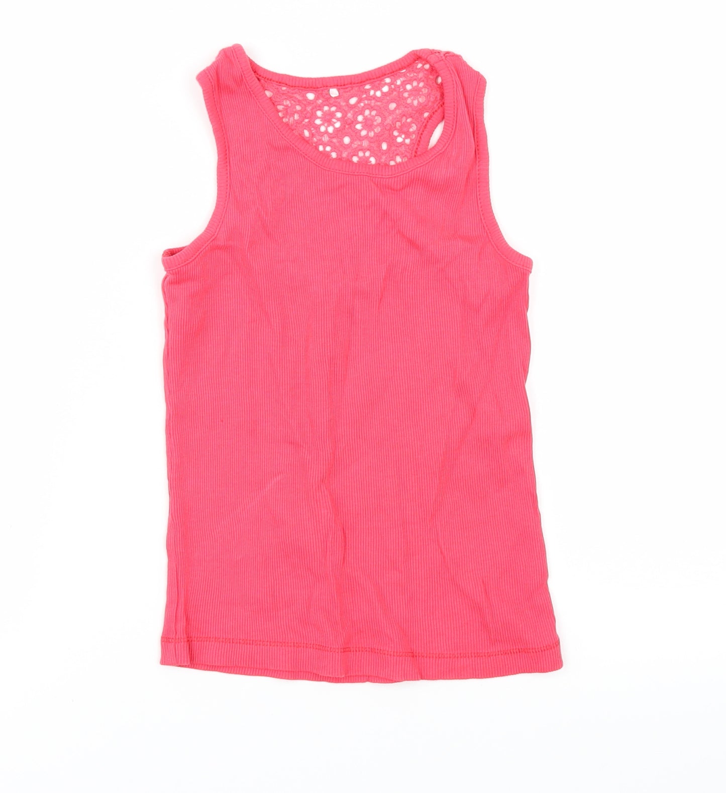 George Girls Pink   Basic Tank Size 6-7 Years
