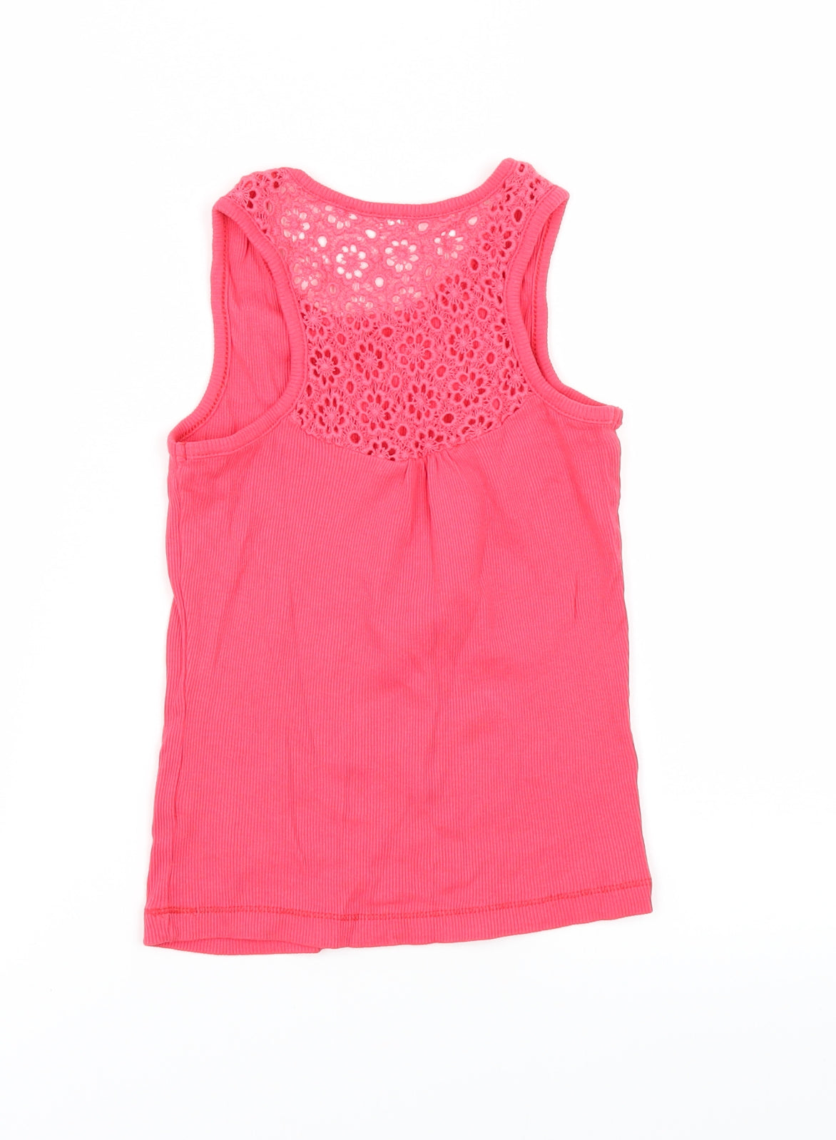 George Girls Pink   Basic Tank Size 6-7 Years