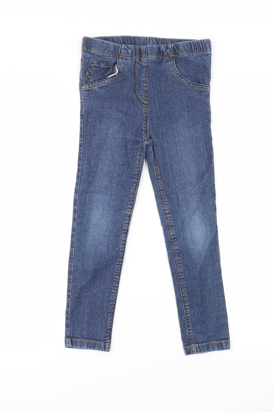 TU Girls Blue  Denim Jegging Jeans Size 7 Years