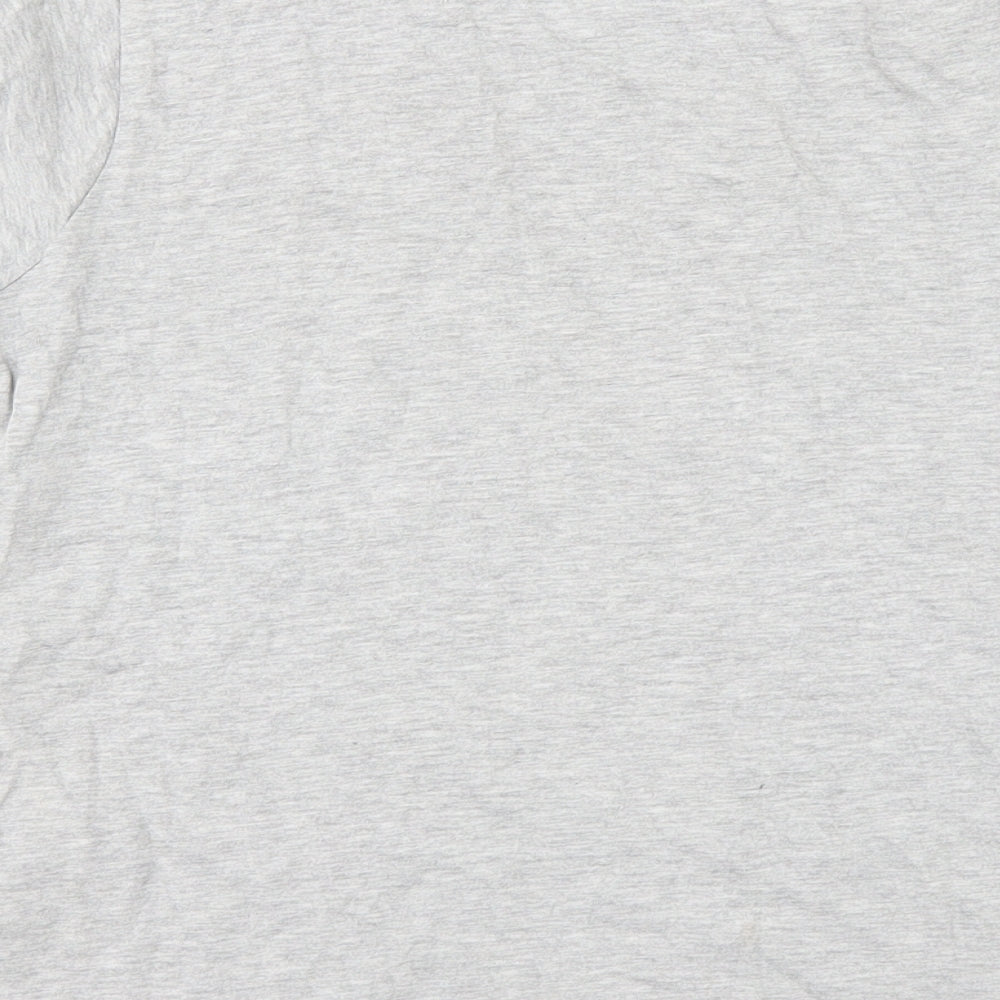 Matalan Boys Grey   Basic T-Shirt Size 6-7 Years  - Graphic