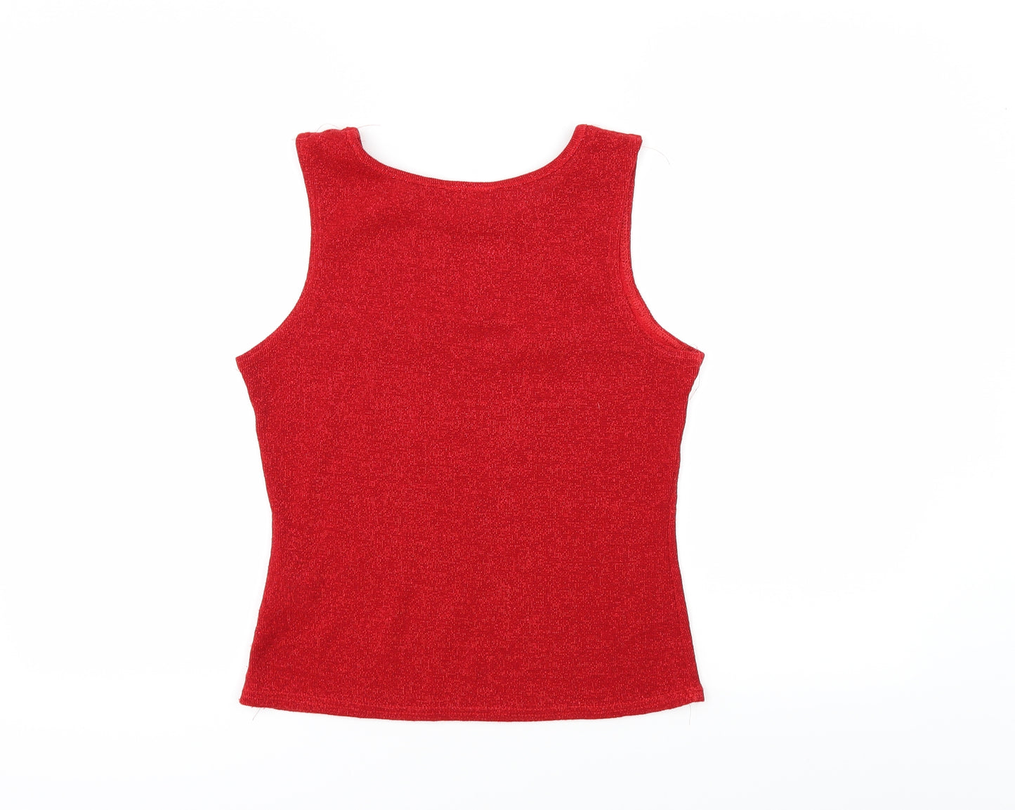 denise van outen Womens Red   Basic Tank Size 14