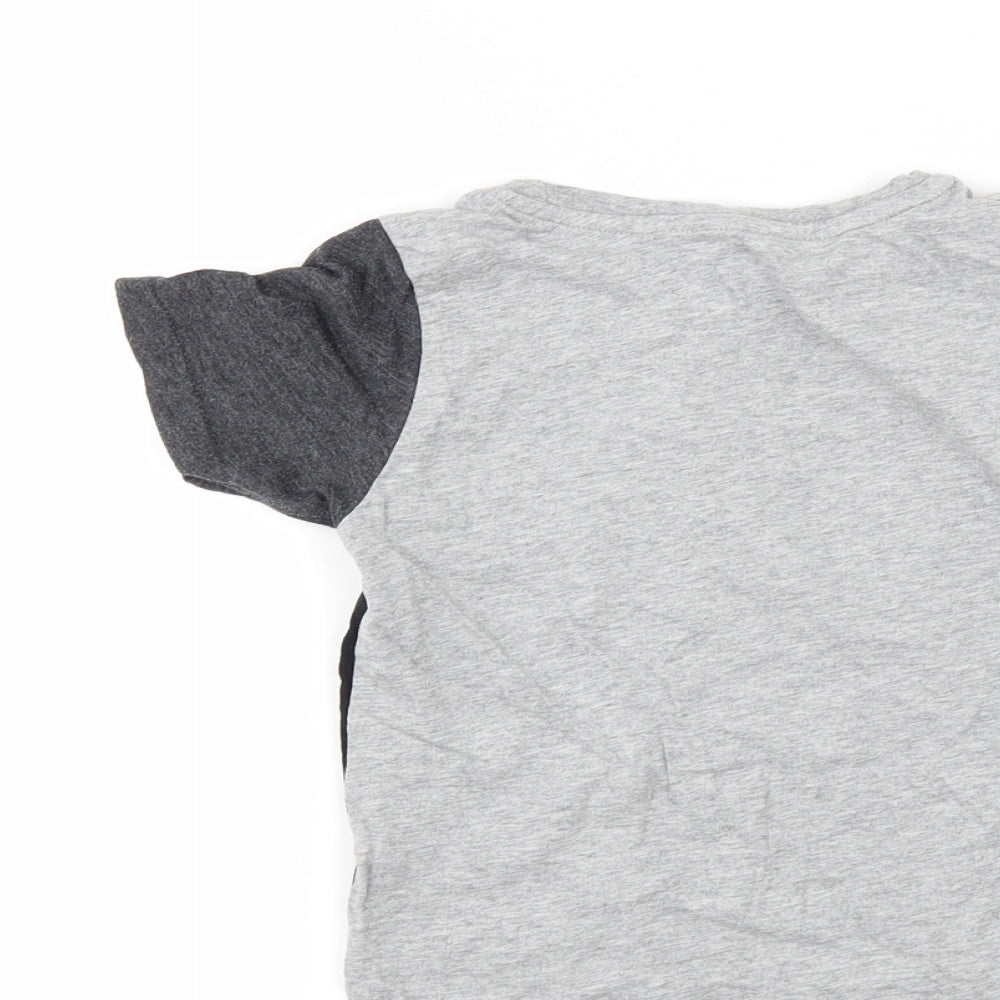 George Boys Black   Basic T-Shirt Size 3-4 Years  - cool bro