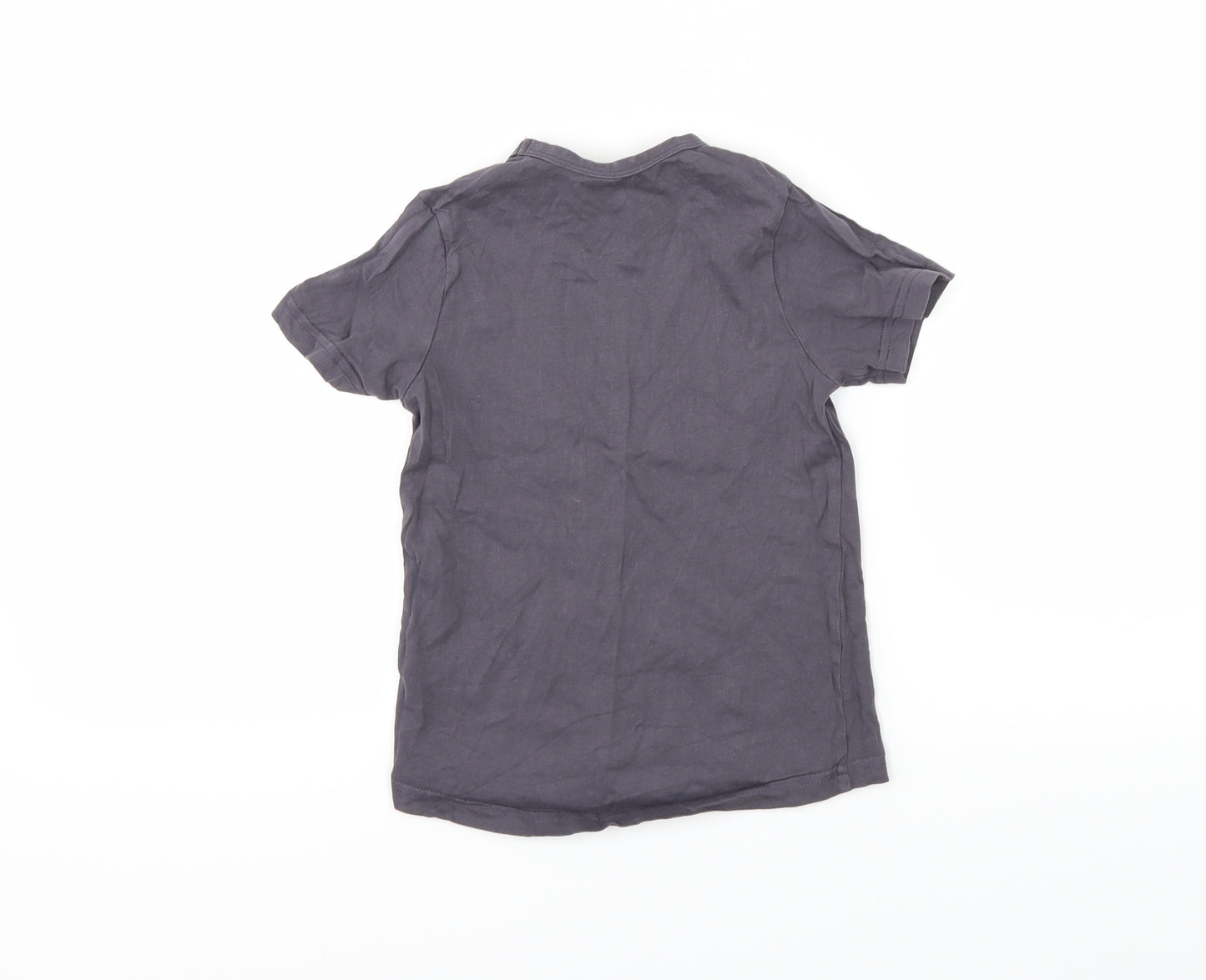 Nutmeg Girls Grey   Basic T-Shirt Size 4-5 Years  - my mama is my bestie