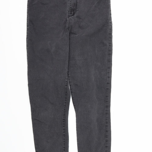 denim co Womens Grey  Denim Skinny Jeans Size 12 L28 in