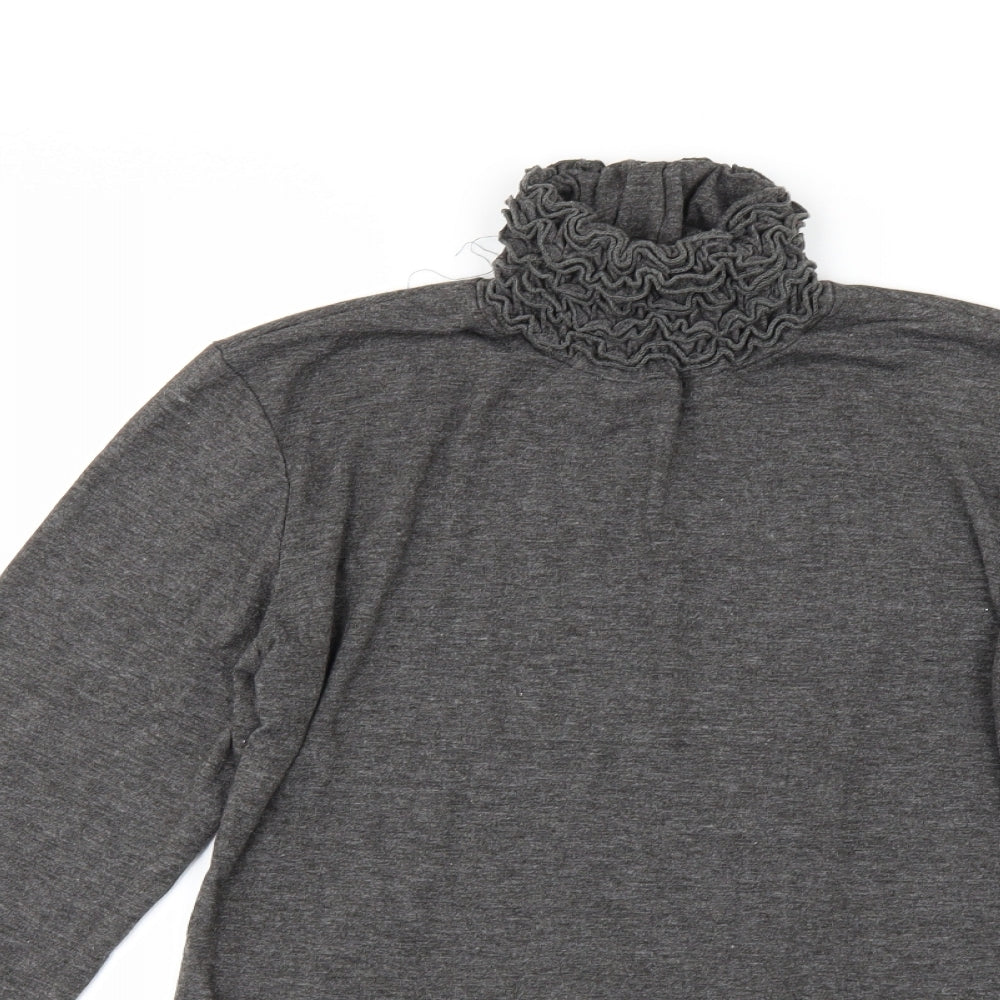 Preworn Womens Grey   Basic T-Shirt Size 16