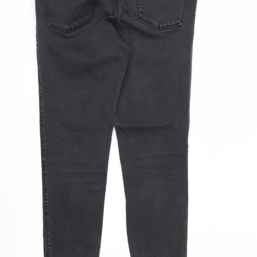 Nutmeg Womens Black  Denim Jegging Jeans Size 10 L28 in