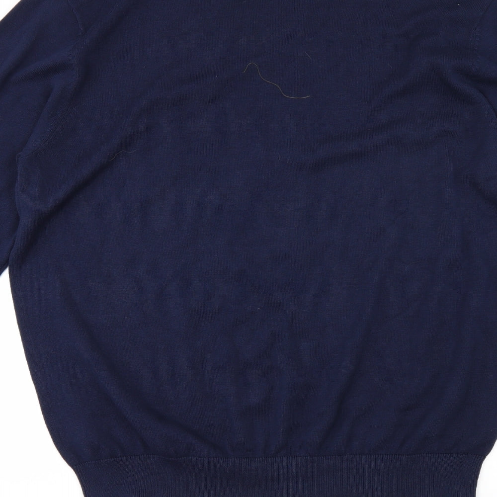 George Mens Blue   Pullover Jumper Size L