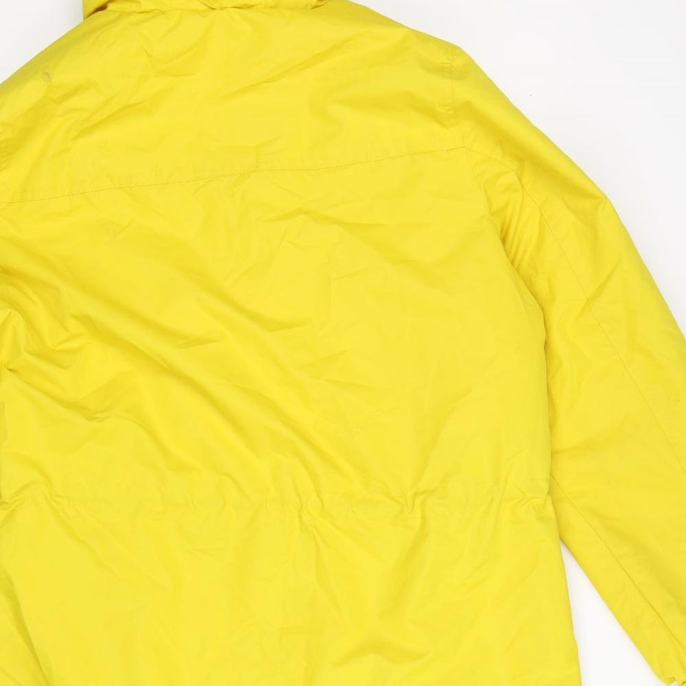 George Womens Yellow   Rain Coat Coat Size 18