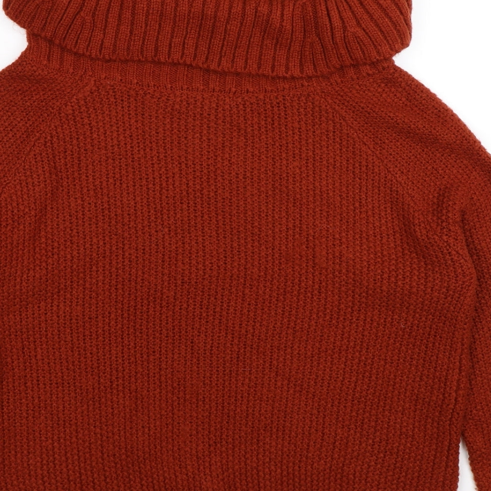 George Womens Brown  Knit Pullover Jumper Size 12