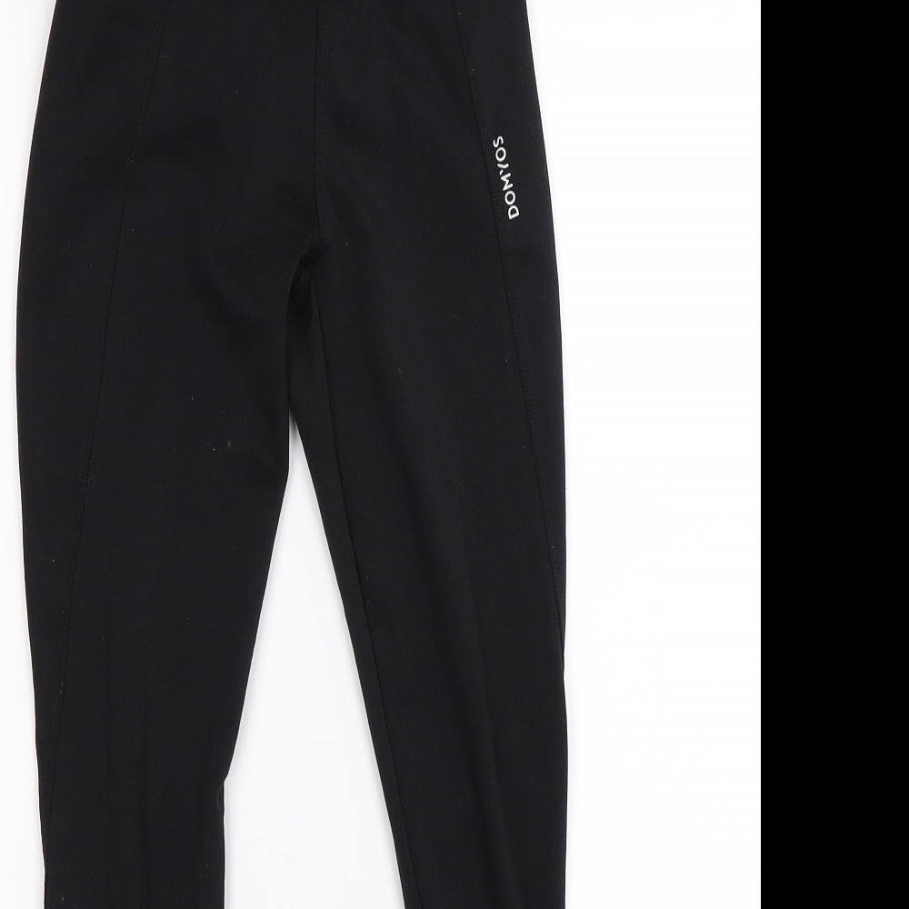 DECATHLON Womens Black   Compression  Size XS L30 in