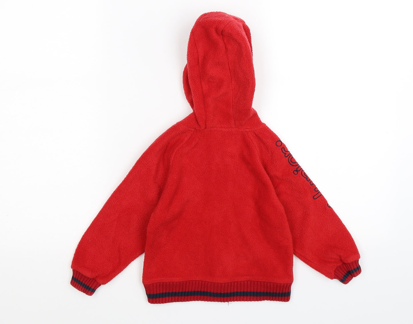 sproggs Baby Red  Fleece Jacket  Size 12-18 Months