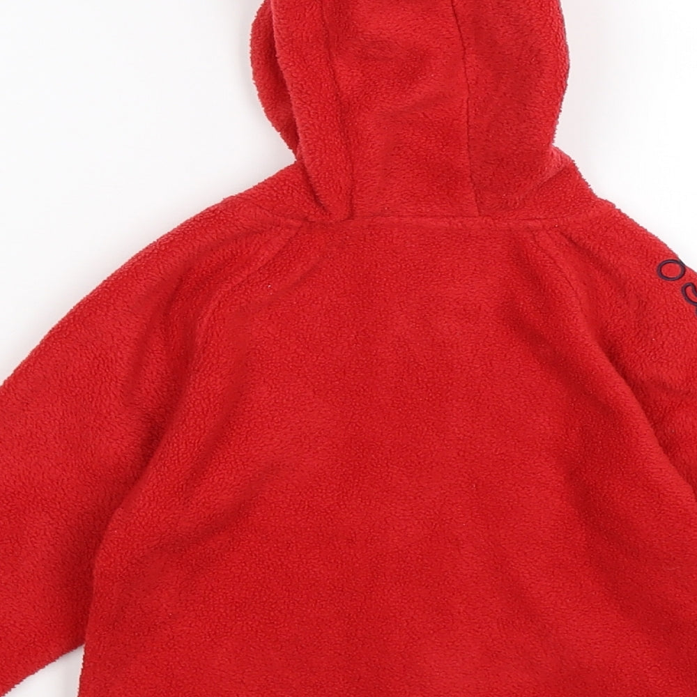 sproggs Baby Red  Fleece Jacket  Size 12-18 Months