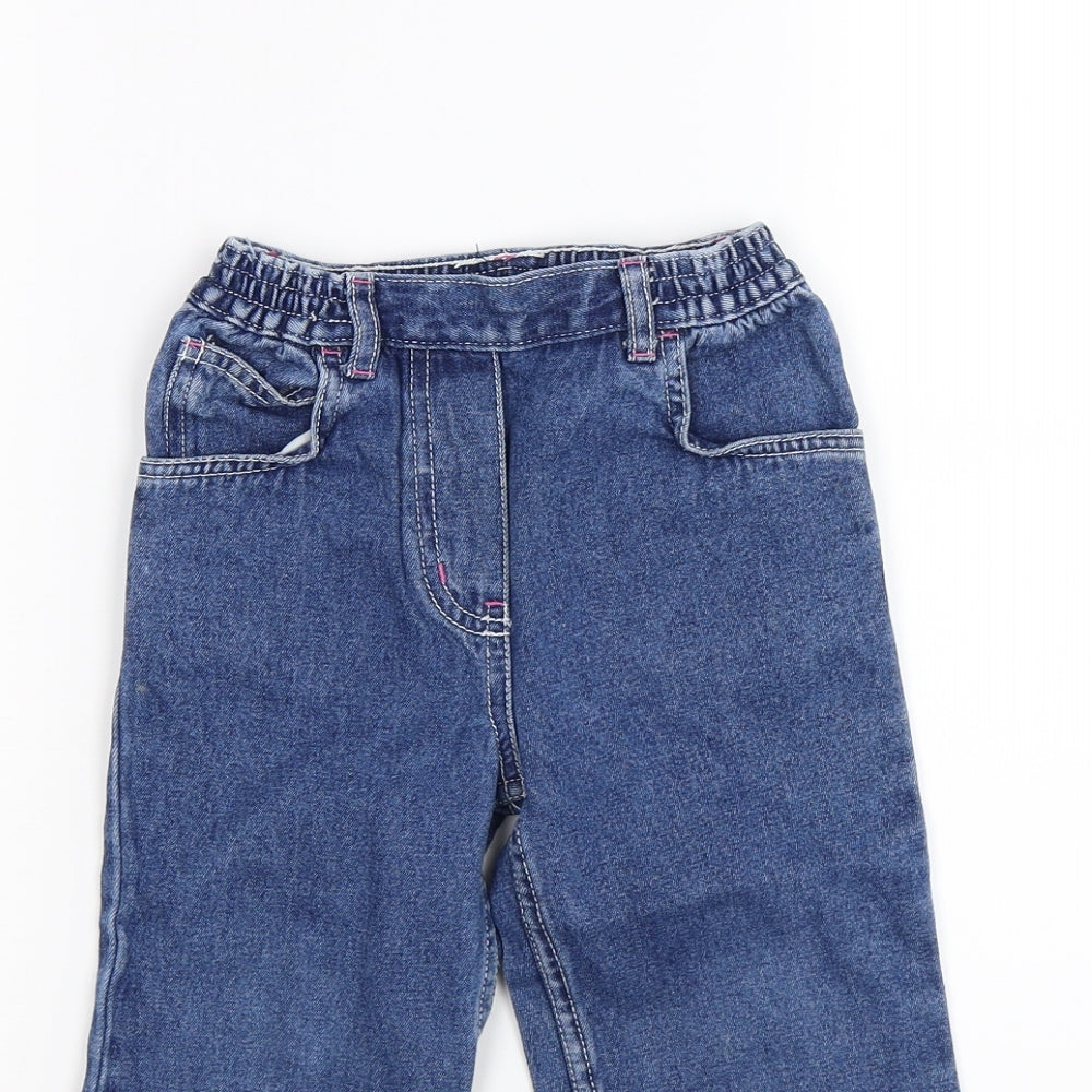 George Girls Blue  Denim Straight Jeans Size 2-3 Years